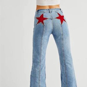 Free People Firecracker Flare Jeans